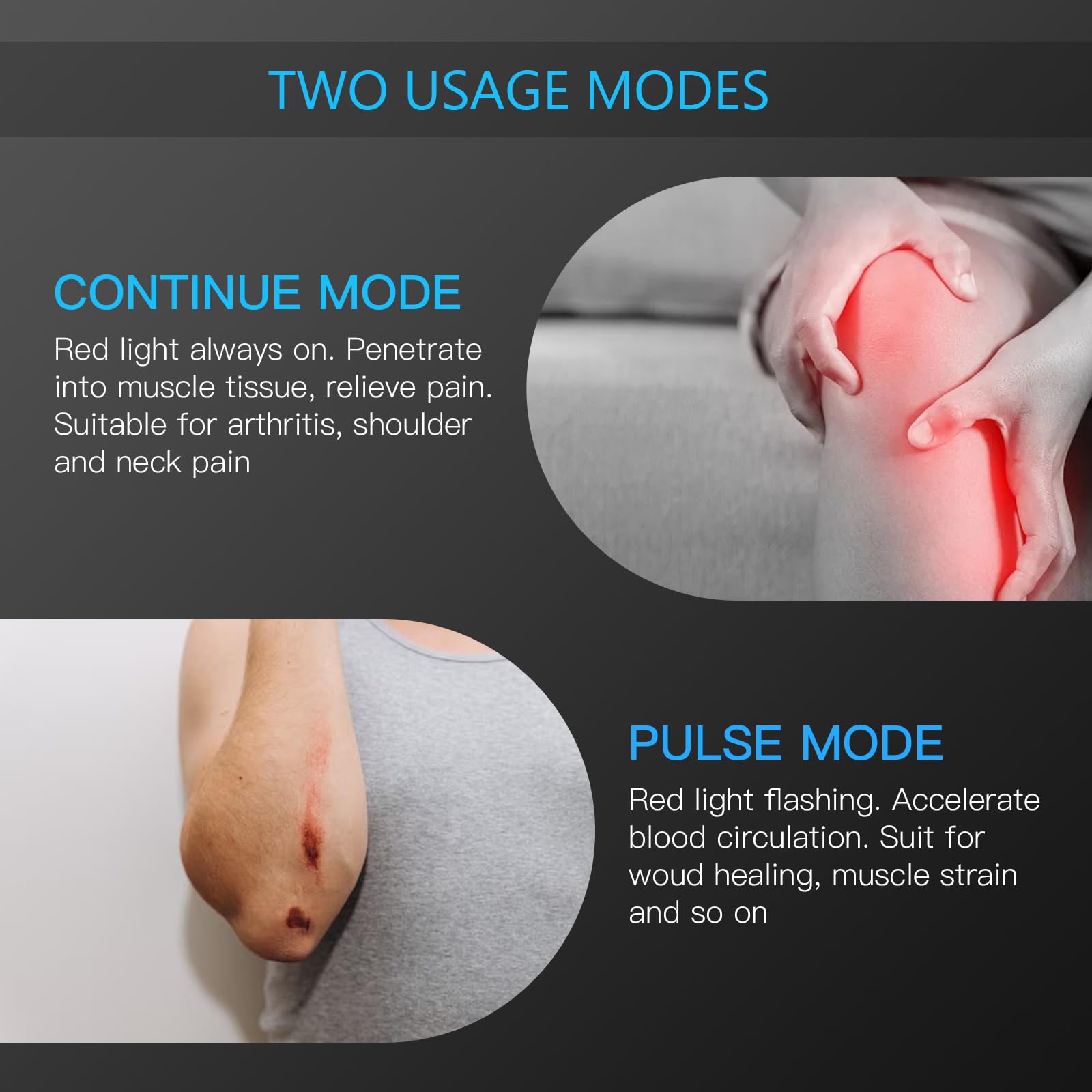 Red Light Therapy Device - Angle 4
